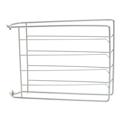 Interiors by Premier Three Tier Pizza Rack, Non-Stick Carbon Steel Rack ...