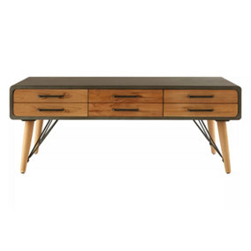 Interiors by Premier Trinity Coffee Table With Six Drawers