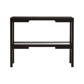 Interiors By Premier Two Tiered Design Console Table, Console Table With Storage Shelf, Durable And Versatile Hallway Table