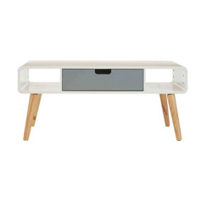 Interiors by Premier Versatile Display Coffee Table, Compact Wooden Coffee Table, Light Weight Coffee Table with Storage