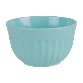 Interiors by Premier Versatile Extra Large Green Mixing Bowl, Durable Mixing Bowl, Lightweight Rounded Serving Salad Bowl