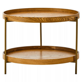 Interiors by Premier Viborg Two Tier Side Table