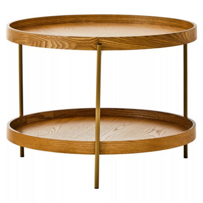 Interiors by Premier Viborg Two Tier Side Table