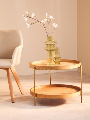 Interiors by Premier Viborg Two Tier Side Table