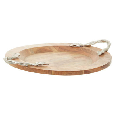 Interiors by Premier Vine Large Round Tray