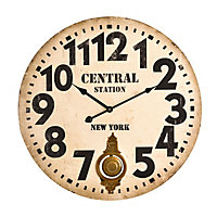 Interiors by Premier Vintage Style Wall Clock