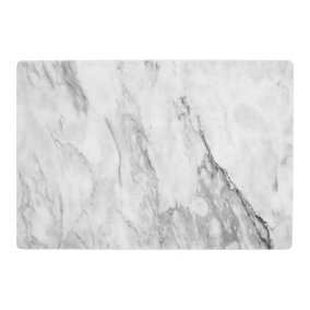 Interiors by Premier  White Marble Chopping Board, High-quality Cutting Board for Kitchen, Stain-Resistant kitchen Cutting Board