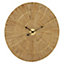 Interiors by Premier Yaxi Wall Clock with Natural Face
