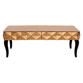 Interiors by PremierDistinctive Design Copper Coffee Table, Contemporary Stylish Coffee Table, Functional Decorative Coffee Table