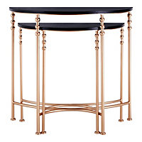 Interiors by PremierLexa Half Round Console Tables - Set of 2