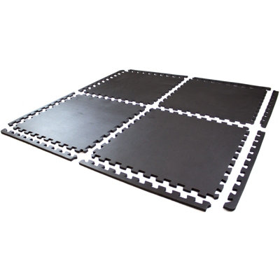 Interlocking Gym Floor Mat Tiles Soft Smooth EVA Foam Yoga Kids Play Hot Tub Spa - 3