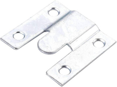 Interlocking Sofa Connectors Standard Flush Mount, 35 x 35mm (1.3/8 inch) - Pack of 2