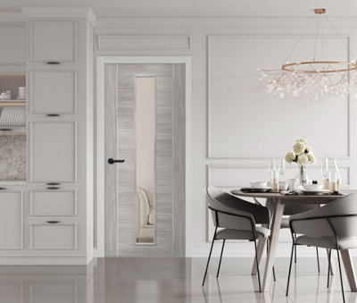 <廃盤品> VITRIINI （clear-light gray） internal-laminate-white-grey-