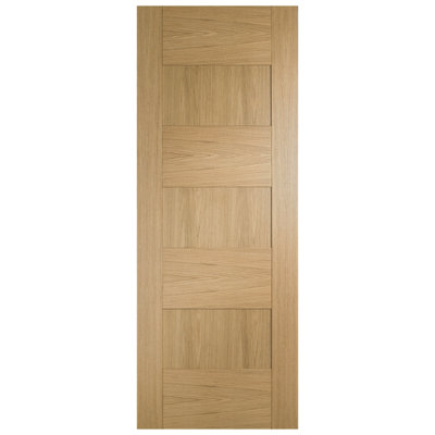 Internal Oak Pre-finished Perugia Door  - 1981 x 838 x 35mm (33")