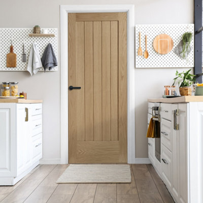 Internal Stamford Oak Pre-Finished Door 1981 x 686 x 35mm (27")