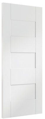 Internal White Pre-Finished Perugia Fire Door  - 1981 x 762 x 44mm (30")