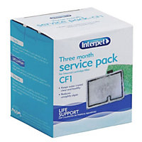 Interpet 3 Month Service Pack for Internal Cartridge Filter, CF1