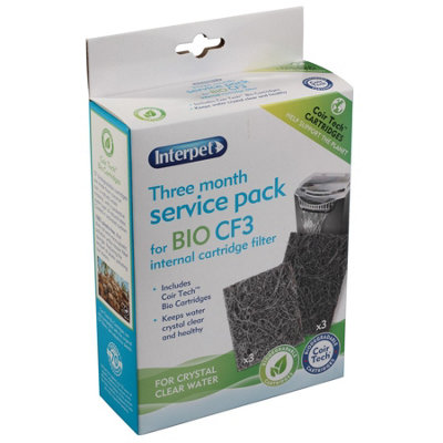 Interpet 3 Month Service Pack For Internal Cartridge Filter, CF2