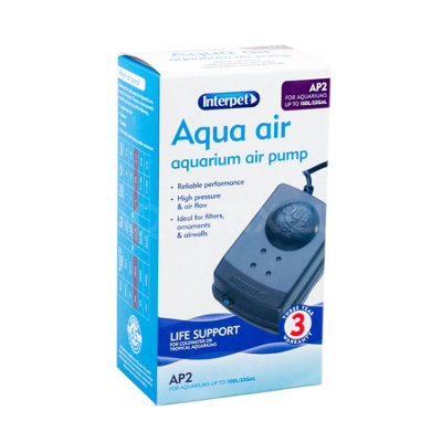 Interpet Aqua Air Aquarium Air Pump AP2 DIY at B&Q