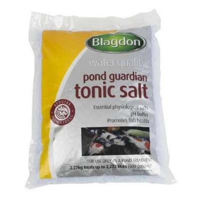 Interpet Blagdon Tonic Salt - 2.27kg Crystal White Aquatic Treatment