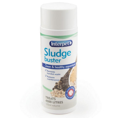 INTERPET SLUDGE BUSTER 125ML EFFECTIVE SLUDGE REMOVAL FOR CLEAN AQUATIC ...