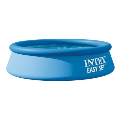 Intex 28106 eh 8 ft X 24 Inch Easy Set Inflatable Puncture Resistant ...