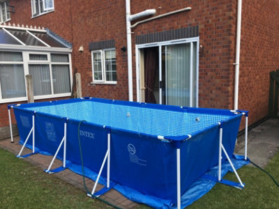 Intex 450 X 220 X84CM Rectangular 13Ft Frame Pool