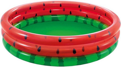 Intex 58448NP Watermelon Pool, Multi Colour, 229x152x56 cm