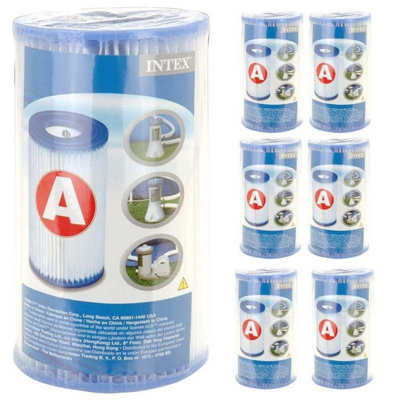 Intex 6 Filter Cartridges - Type A