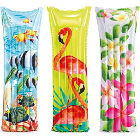 Intex 72" Wet Set Inflatable Fashion Mat (Fish, Flamingo or Flowers)
