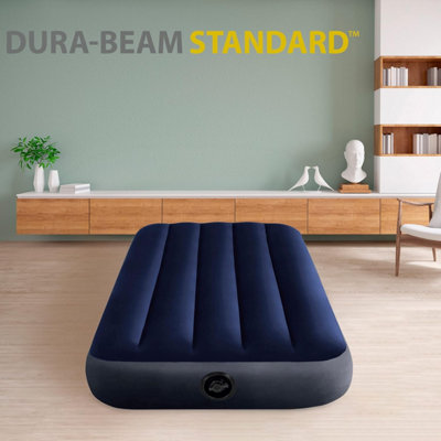 thumbnail image 2 of Intex Dura-Beam Twin Air Bed With Built-In Electric Pump & Pillow Rest - 64145ED 2 of 4