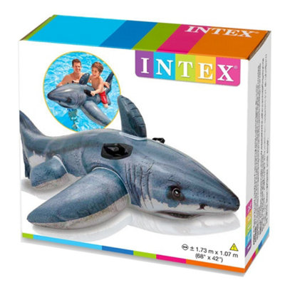 Intex Inflatable Great White Shark Rider