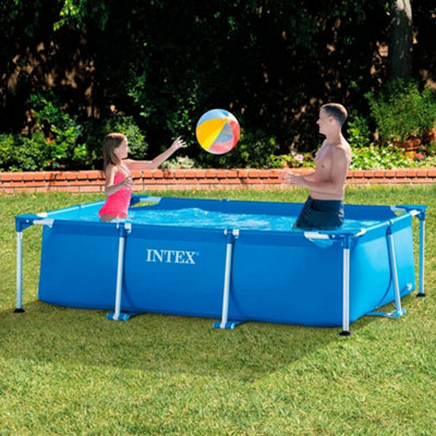 Intex Rectangular Pool, Filter 220 x 150 x 60 cm