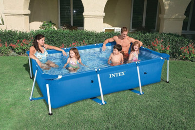 Intex Rectangular Pool, Filter 220 x 150 x 60 cm