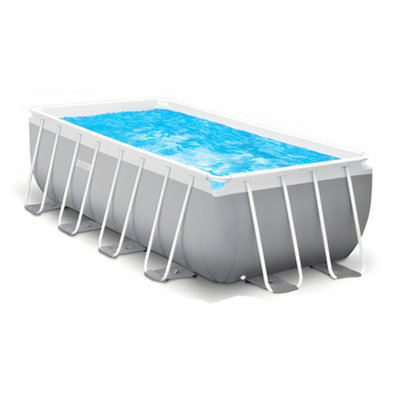 Intex Rectangular Prism Frame Pool 4m x 2m x 1.22m