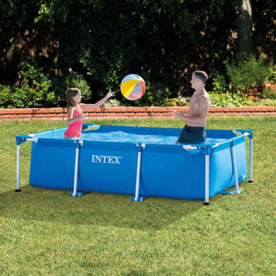 Intex Swimming Pool Rectangular Frame 220x150x60 Cm 28270np