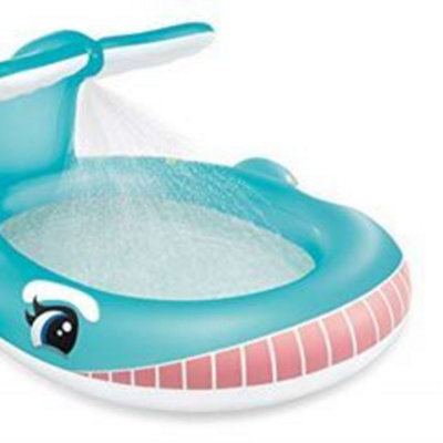 Intex Whale Spray Pool Swimming outdoor