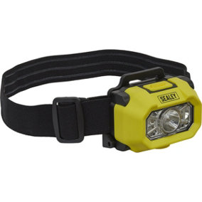 Intrinsically Safe Adjustable Headband Torch - XP-G2 CREE LED - Battery Powered