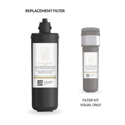 Intu Premium Deluxe Pro Boiling Water Tap Tank Calcium Carbon Filter ...