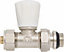 Invena 16mm x 1/2 Inch Straight Manual Inlet Radiator Valve Pex Compression Fittings