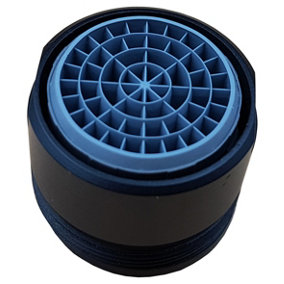 Invena 28mm Black Aerator Silicone Tap Insert Easyclean Bath Water Saving Bathtub