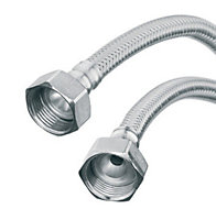 Invena 30cm 3/4 x 3/4 Flexi Flexible Kitchen Basin MonoBloc Tap Connector Hose Pipe
