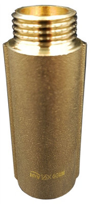 Tap Extension 1/2 Inch X 50 Mm, 1 Piece Brass Tap Extension 1/2 Inch