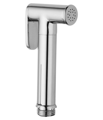Invena Chrome Bidet Tap Head Spray Handle In-Wall Bathroom Shower Mixer Replacement
