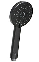 Invena Matte Black Shower Head Multifunction Universal Bathroom Handle Replacement