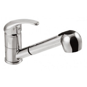 Invena Modern Kitchen Sink Faucet Tap With Extended 2 Function Nozzle Shower Head