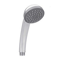Invena Universal Bathroom Shower Head Replacement Chrome Plated Plastic Handle
