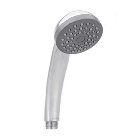 Invena Universal Bathroom Shower Head Replacement Chrome Plated Plastic Handle