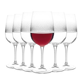 Inventa Red Wine Glasses - 500ml - Pack of 6