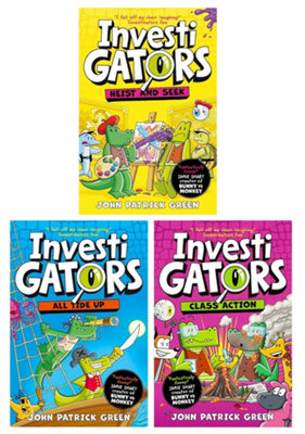 Investigators Series by John Patrick Green Books 6-8 3 Books Set (All ...